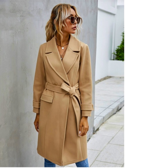 NEW! Lapel Collar Overcoat 🍂 - Picture 10 of 12